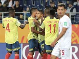 Colombia golea al ritmo del 'Cucho'. EFE
