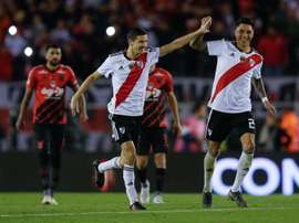 Las reacciones de los campeones: Ponzio, Pinola, Gallardo... EFE