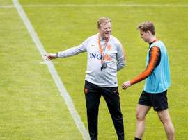 Koeman habla del Barcelona. EFE