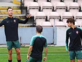 João Féliz conta com boas expectativas de Cristiano Ronaldo. EFE