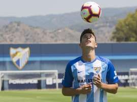 Pau Torres está haciendo una buena temporada en el Málaga. EFE