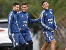 Paredes chiama Messi. EFE