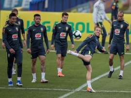 Arthur in Brazil training. EFE