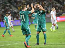 Alemania gana sin problemas. EFE/EPA