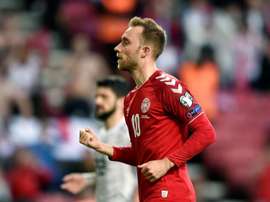 La liste du Danemark pour ses matches de qualification pour l'Euro 2020. EFE