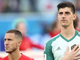 Le fantasme du Real de Courtois et Hazard lorsqu'ils étaient à Chelsea. EFE