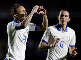 Everton a marqué pour le Brésil contre la Bolivie. EFE