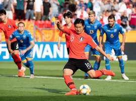 Kang-in Lee, eleito o melhor jovem asiático de 2019. EFE/EPA