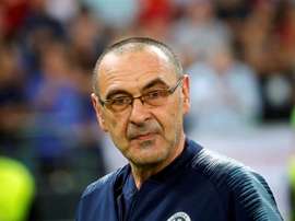 Sarri présenté jeudi par la Juventus. EFE
