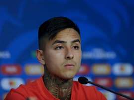 Erick Pulgar confía en poder usar la Copa América como trampolín. EFE
