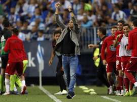 El Dépor entrenó sin Dani Giménez ni Pablo Marí. EFE