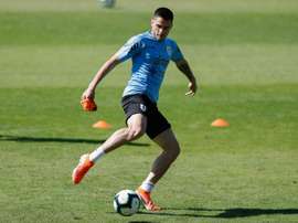 Maxi Gómez could be set for a move to West Ham. EFE