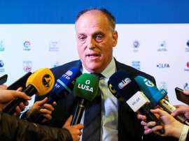 Tebas pasó revista. EFE/Archivo