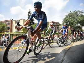 Imagen de archivo del ciclista español Óscar Sevilla. EFE/Archivo