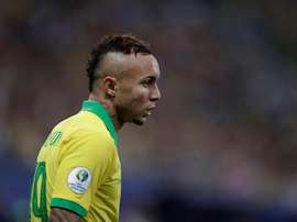 Everton foi considerado como um dos melhores jogadores da Copa América. EFE