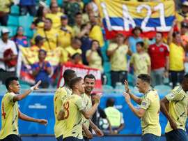 Colômbia - Venezuela: onzes iniciais confirmados. EFE