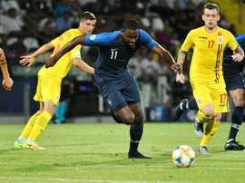 Le RB Leipzig et Tottenham s’arrachent Jean-Philippe Mateta. EFE