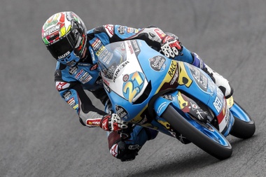 El piloto español de Moto3 Alonso López. EFE/Archivo