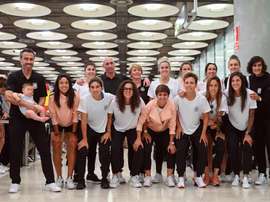 La Selección no se esperaba este recibimiento. EFE