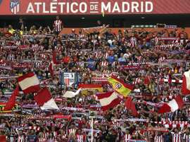 O Atlético não esquece de sua torcida. EFE