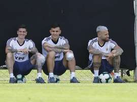 De Paul fala sobre Messi. EFE