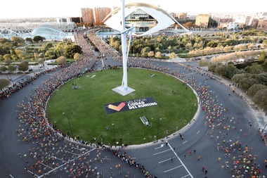 El maratón de Valencia agota sus 25.000 dorsales. EFE/Archivo
