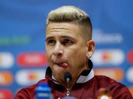 Soteldo le mostrará respeto a Messi. EFE