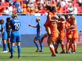 Les compos probables de la finale du Mondial féminin entre les USA et les Pays-Bas. EFE