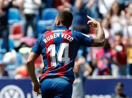 Rúben Vezo continuará en el Levante. EFE