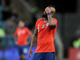 À qui était dirigé le message d'Arturo Vidal ? EFE