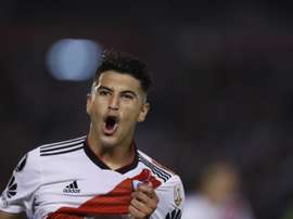 Beckham a tenté d'enrôler Exequiel Palacios. EFE