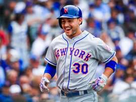Michael Conforto, guardabosques Mets de Nueva York. EFE/TANNEN MAURY/ARCHIVO