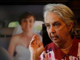 Martha Álvarez-Ugena pide justicia. EFE