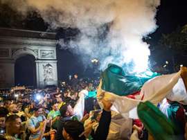 La celebración tuvo consecuencias principalmente en París. EFE