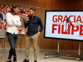 Filipe Luís dá adeus ao Atlético da Madrid. EFE