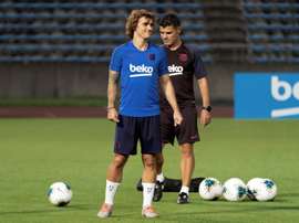 Les compos officielles du match de la Rakuten Cup entre le Barça et Chelsea. EFE