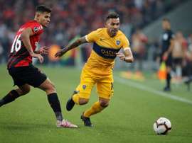El 'mundo Boca' estalló: ¿qué vio el VAR para pitar penalti? EFE/Hedeson Alves