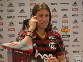 Filipe Luis abre as portas do Flamengo a Diego Costa. EFE