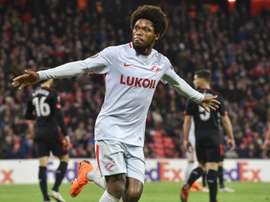 Palmeiras cerró el fichaje de Luiz Adriano. EFE
