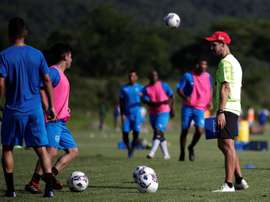 Juan Vita quiere sumar al crecimiento del fútbol panameño. EFE