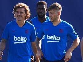Griezmann, seul attaquant sain. EFE