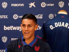 Fue presentado como nuevo jugador del Levante. EFE