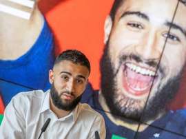 Fekir a été présenté par le Real Betis. AFP