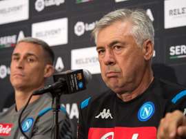 Ancelotti falou em coletiva sobre situação de Neymar e James. EFE