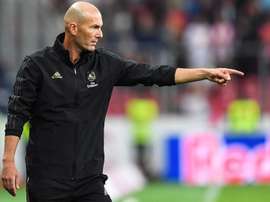 Les doutes de Zidane pour le onze de départ face à la Roma. EFE