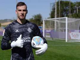 Lunin doit se faire une place. EFE