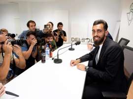Borja Iglesias eager to get started. AFP