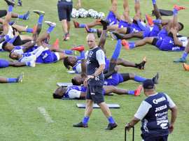 Honduras jugará amistosos contra Puerto Rico y Chile en septiembre. EFE/JoseValle