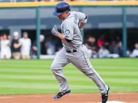 En la imagen, el antesalista Kyle Seager de los Marineros de Seattle. EFE/Tannen Maury/Archivo