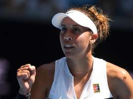 En la imagen, la tenista estadounidense Madison Keys. EFE/Lukas Coch/Archivo